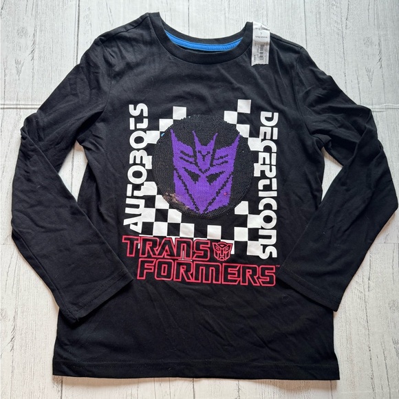 Jumping Beans Black and Blue Long Sleeve Tee - Picture 2 of 4